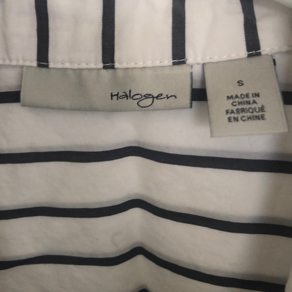 Halogen Striped Button Down - Picture 2 of 3